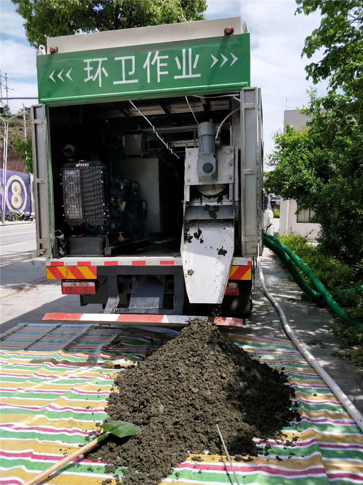 龙山淤泥干湿分离